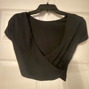 -crossover crop top
